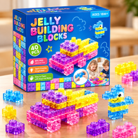 Thumbnail for JellyBuild – Doux et créatif – Blocs de construction souples en gelée