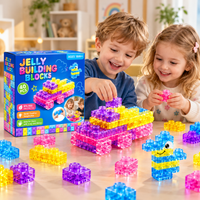 Thumbnail for JellyBuild – Doux et créatif – Blocs de construction souples en gelée