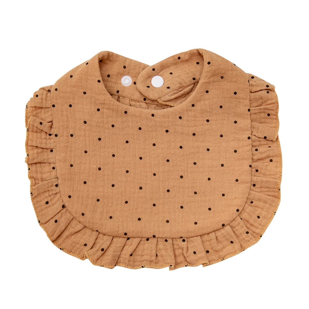 BabyBloom – Mignon et confortable – Bavoir pour bébé à bordure à volants