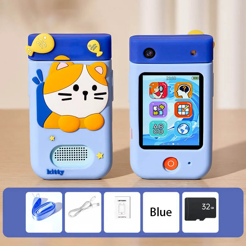 KiddoPhone – Éducatif et interactif – Smartphone pour enfants avec appareil photo et jeux