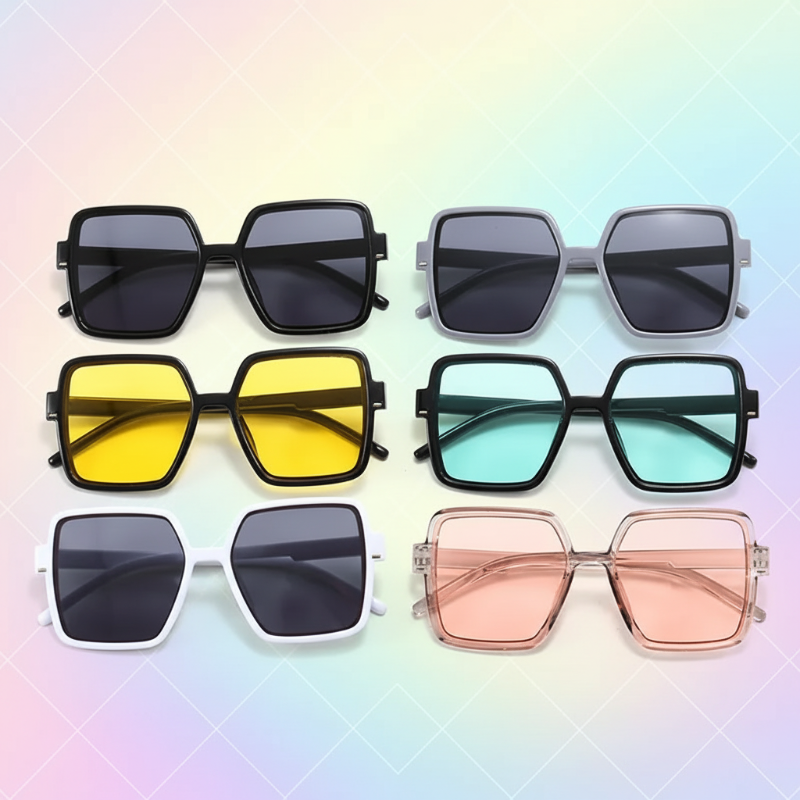 Kids Sunglasses Set – Protection UV et plaisir – Lunettes de soleil pour enfants