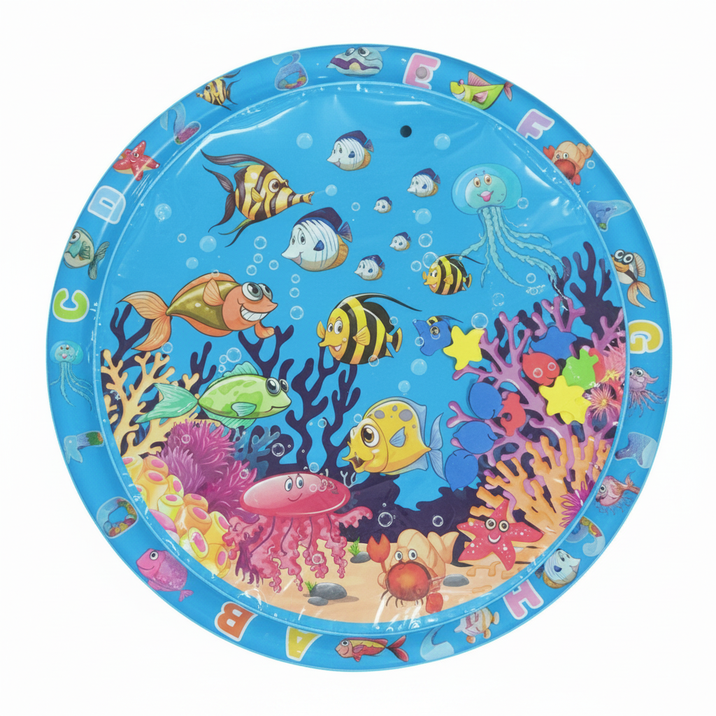 TinyWave – Joyeux et stimulant – Tapis sensoriel aquatique pour bébé