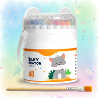 Thumbnail for TinyArt – Éducatif et sûr – Kit de feutres lavables et solubles dans l'eau