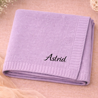 Thumbnail for Personalized Baby Blanket – Douce et unique – Couverture en coton personnalisée et brodée