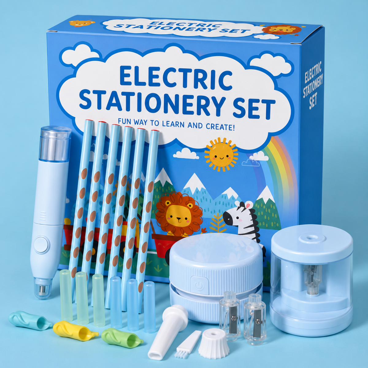FunArt – Créatif & Éducatif – Kit d'écriture « Crayon électrique »