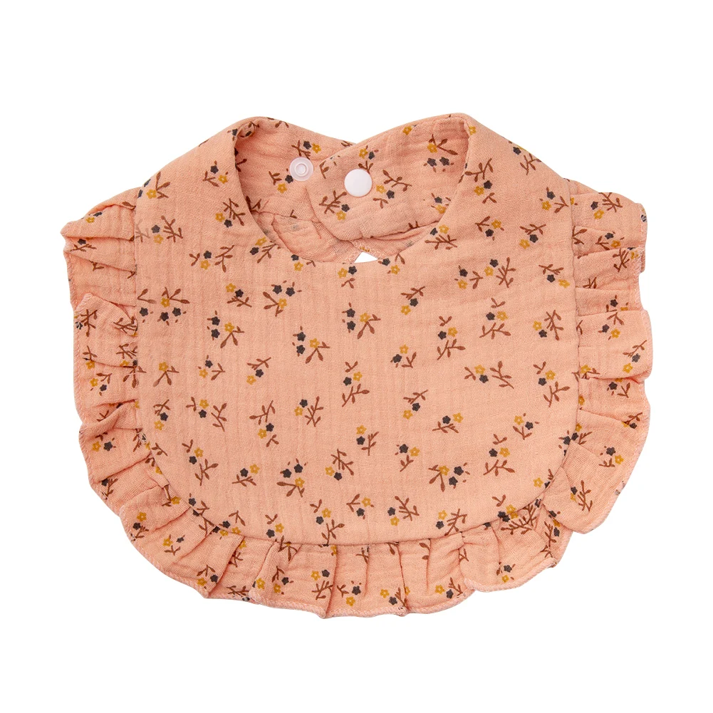 BabyBloom – Mignon et confortable – Bavoir pour bébé à bordure à volants