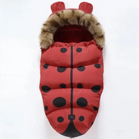 Thumbnail for CozyRide – Chaleureux et douillet – Sac de couchage pour bébé pour poussette