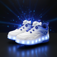 Thumbnail for Light-Up Skate Shoes – LED et confortables – Baskets lumineuses à lacets