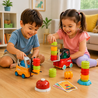 Thumbnail for LittleBuilders – Interactif et sûr – Kit de jeu « Chariot élévateur »