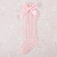 Thumbnail for LittleCharm – Douces et élégantes – Mi-bas à nœud pour filles