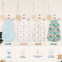 Thumbnail for LittleDreams – Doux et respirant – Sac de couchage pour bébé sans manches