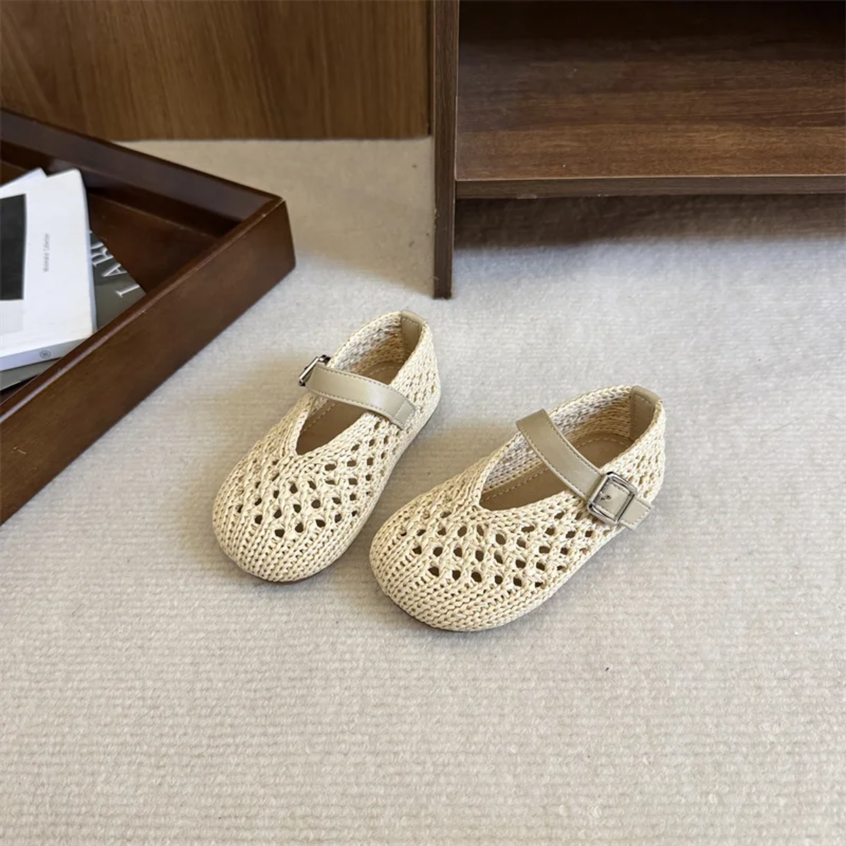 LittleWalkers – Confort et respirabilité – Ballerines Mary Jane