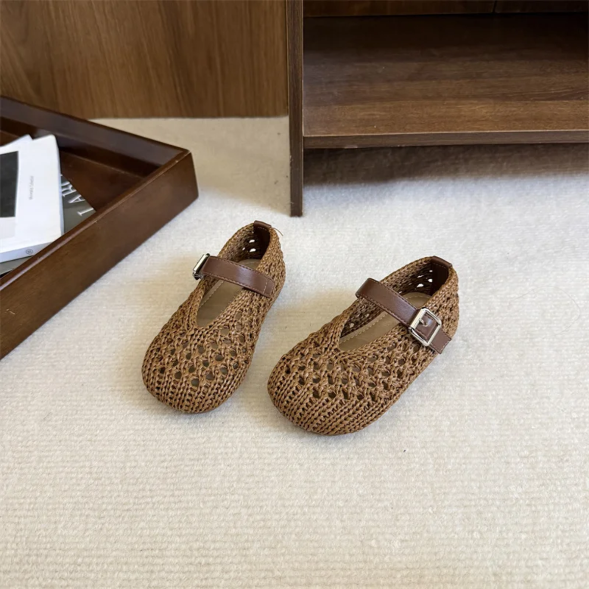 LittleWalkers – Confort et respirabilité – Ballerines Mary Jane