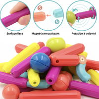 Thumbnail for Magnet Toys™ - Soyez créatif avec des aimants - Bâtons magnétiques