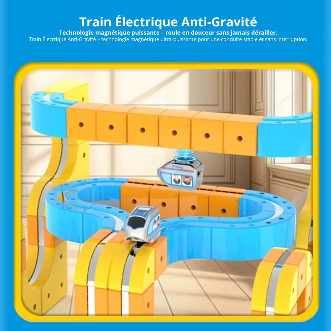 MagniTrack – Créatif & Électrique – Train électrique anti-gravité