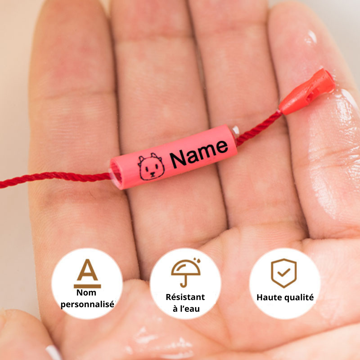 TagBuddy – Sûr et personnel – Étiquette nominative personnalisée