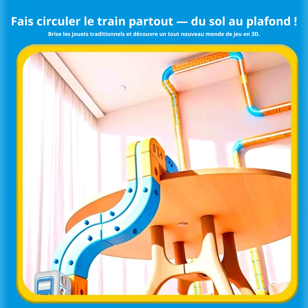 MagniTrack – Créatif & Électrique – Train électrique anti-gravité