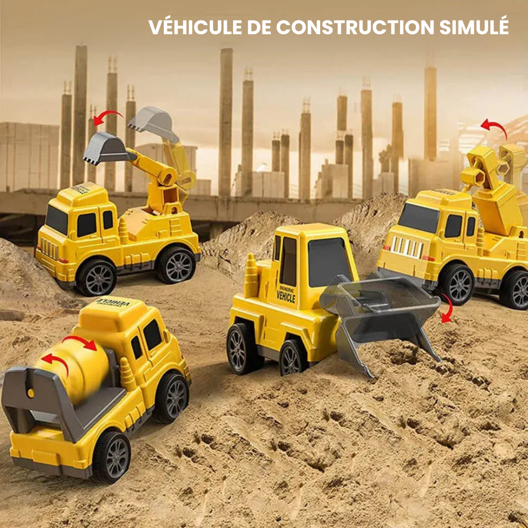 Magic Car City™ - Véhicule de Transport Lumineux et Musical