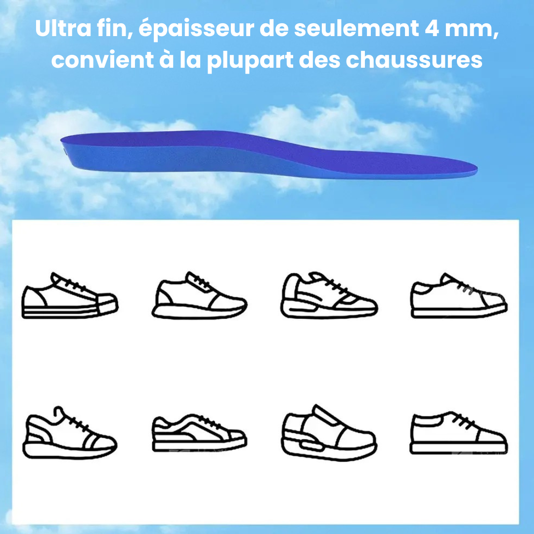 SafeSteps – Tranquillité d'esprit pour les déplacements - Semelle Airtag