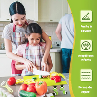 Thumbnail for Junior Chef Set™ - Sécurité en cuisine - Ensemble de découpe pour enfants