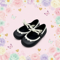 Thumbnail for MiniChic – Élégance et style – Chaussons pour enfants avec nœud
