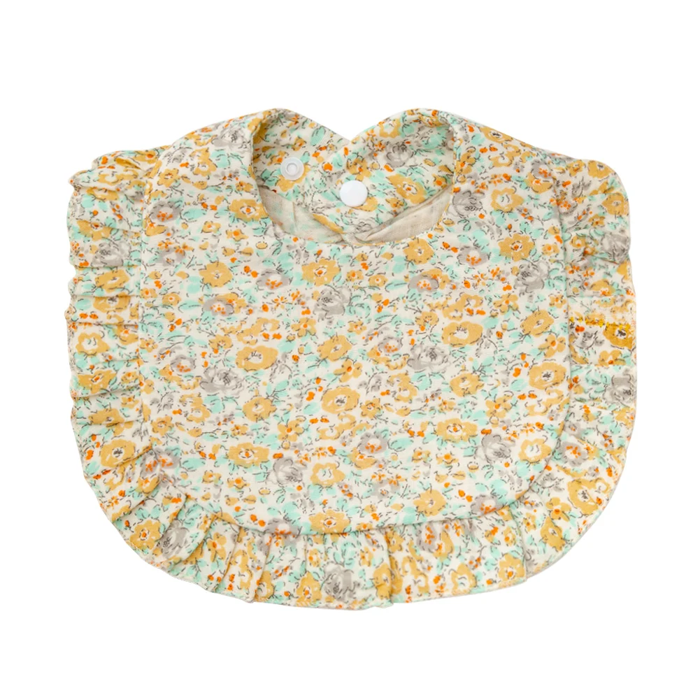 BabyBloom – Mignon et confortable – Bavoir pour bébé à bordure à volants