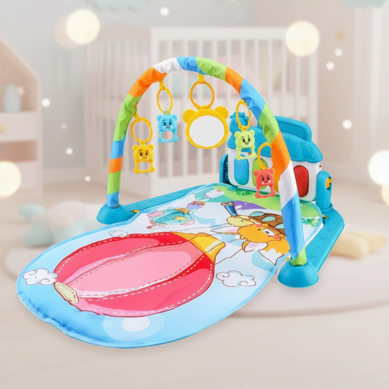 Musical Baby Play Gym – Coloré et éducatif – Tapis de gymnastique pour bébé