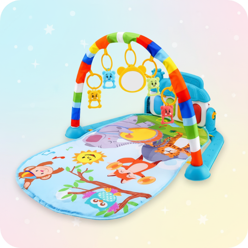 Musical Baby Play Gym – Coloré et éducatif – Tapis de gymnastique pour bébé