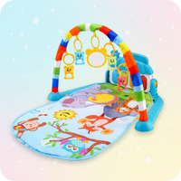 Thumbnail for Musical Baby Play Gym – Coloré et éducatif – Tapis de gymnastique pour bébé