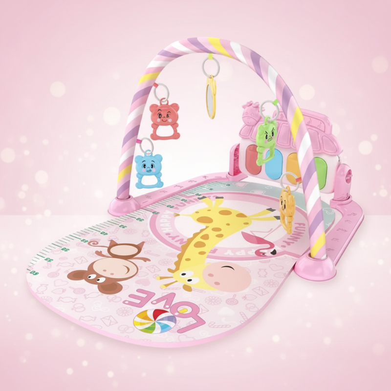 Musical Baby Play Gym – Coloré et éducatif – Tapis de gymnastique pour bébé