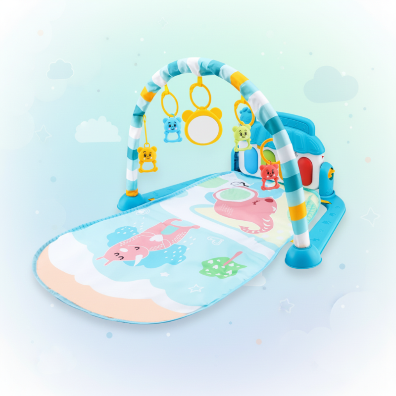 Musical Baby Play Gym – Coloré et éducatif – Tapis de gymnastique pour bébé