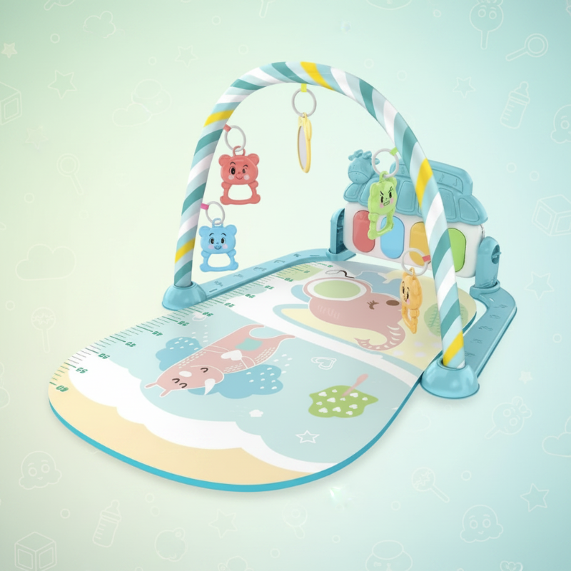 Musical Baby Play Gym – Coloré et éducatif – Tapis de gymnastique pour bébé