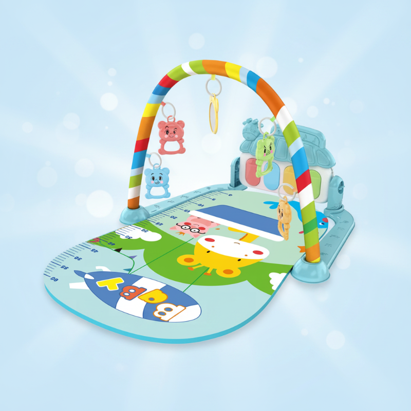 Musical Baby Play Gym – Coloré et éducatif – Tapis de gymnastique pour bébé