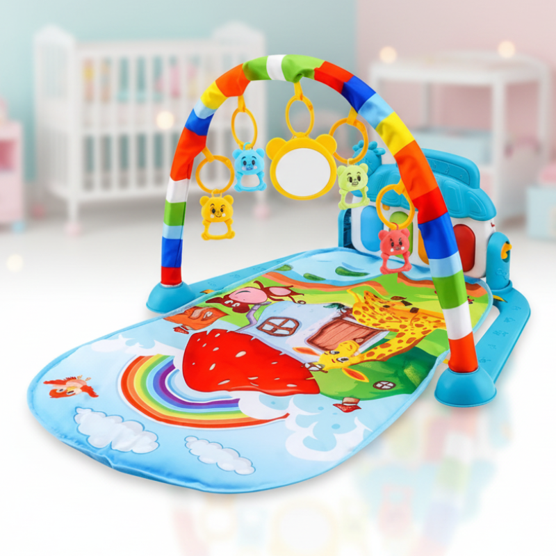 Musical Baby Play Gym – Coloré et éducatif – Tapis de gymnastique pour bébé