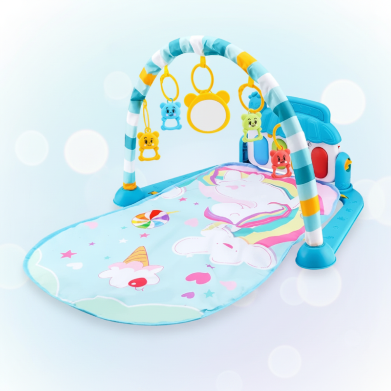 Musical Baby Play Gym – Coloré et éducatif – Tapis de gymnastique pour bébé