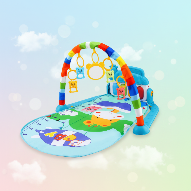 Musical Baby Play Gym – Coloré et éducatif – Tapis de gymnastique pour bébé