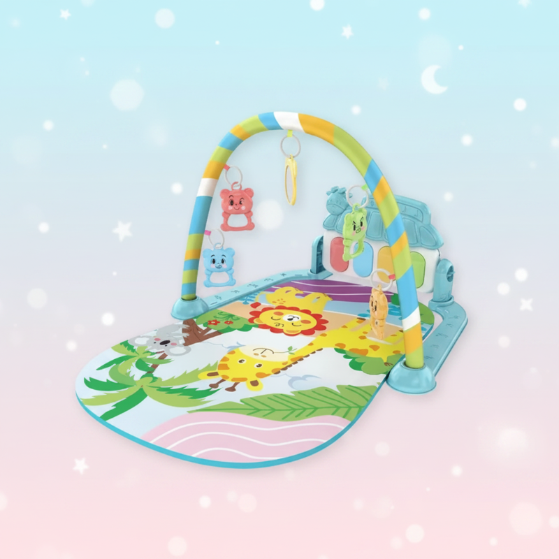 Musical Baby Play Gym – Coloré et éducatif – Tapis de gymnastique pour bébé