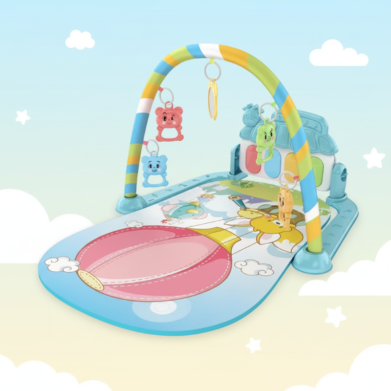 Musical Baby Play Gym – Coloré et éducatif – Tapis de gymnastique pour bébé