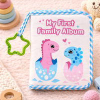Thumbnail for Baby Photo Album – Douceur & Souvenirs – Album photo en tissu