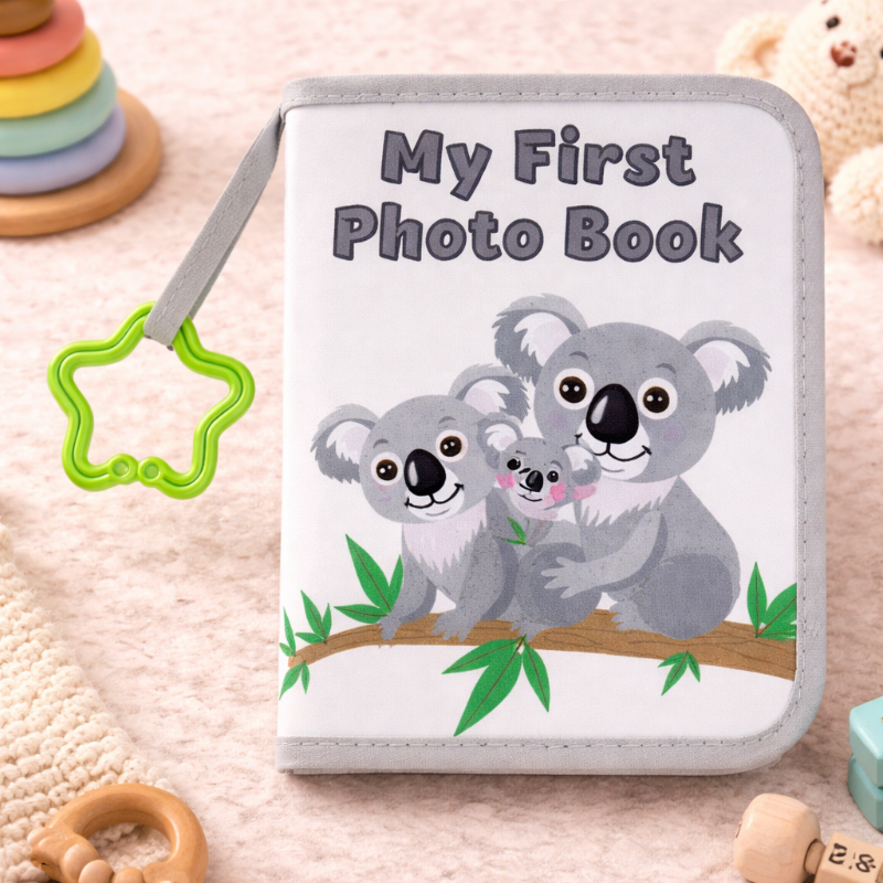 Baby Photo Album – Douceur & Souvenirs – Album photo en tissu