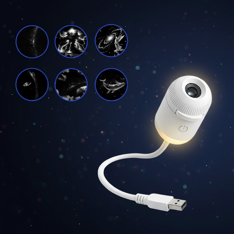 NightSky – Intensité réglable et ambiance magique dans la chambre à coucher – Lampe LED Galaxy