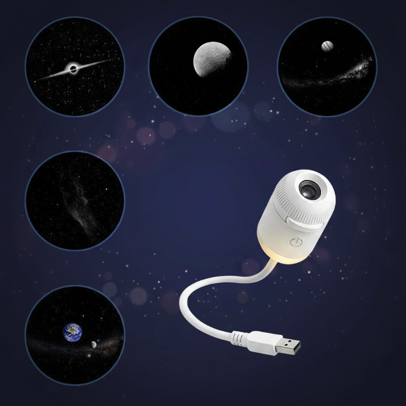 NightSky – Intensité réglable et ambiance magique dans la chambre à coucher – Lampe LED Galaxy
