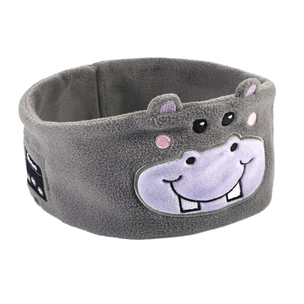 SilentRhythm – Masque de sommeil musical et animaux – Masque pour les yeux sans fil avec Bluetooth