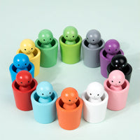 Thumbnail for Canal de couleur – Apprentissage et découverte – Jeu Montessori de tri des couleurs en bois
