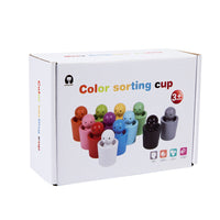 Thumbnail for Canal de couleur – Apprentissage et découverte – Jeu Montessori de tri des couleurs en bois