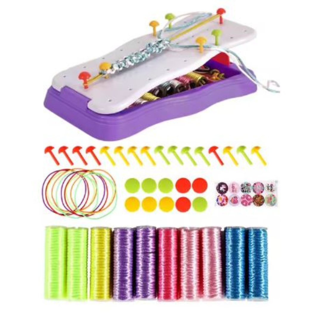 Craft Kids – Créativité et apprentissage – Kit de bracelets à tricoter pour enfants