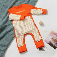 Thumbnail for TinyCleaner – Douce et pratique – Combinaison pour bébé, idéale pour ramper et jouer
