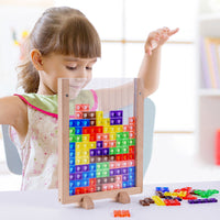 Thumbnail for Woods™ | Tableau de puzzle 3D Tetris