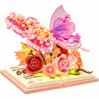 Thumbnail for BloomBook – Romantique et créatif – Livre de fleurs en 3D avec des roses et des papillons