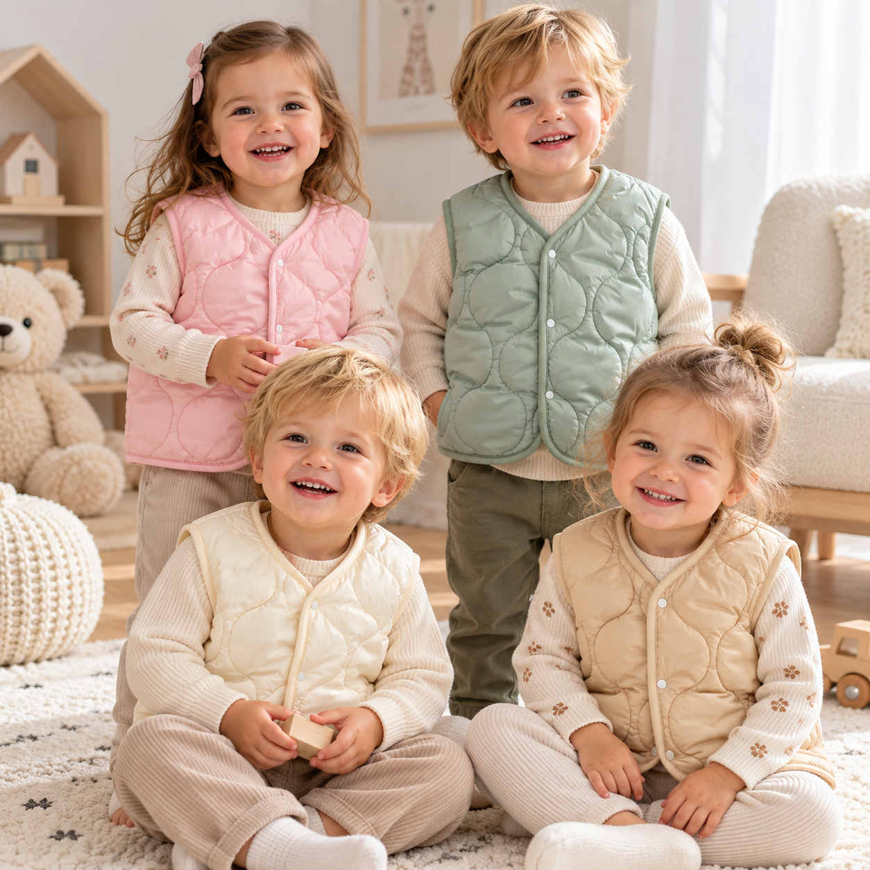 Mini Fashion - Pour les garçons et les filles - Gilet sans manches